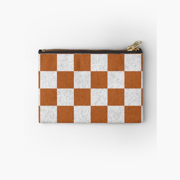 Item preview, Pelican Sky Checkerboard — Autumn Maple and White  designed and sold by Robert Neff.
