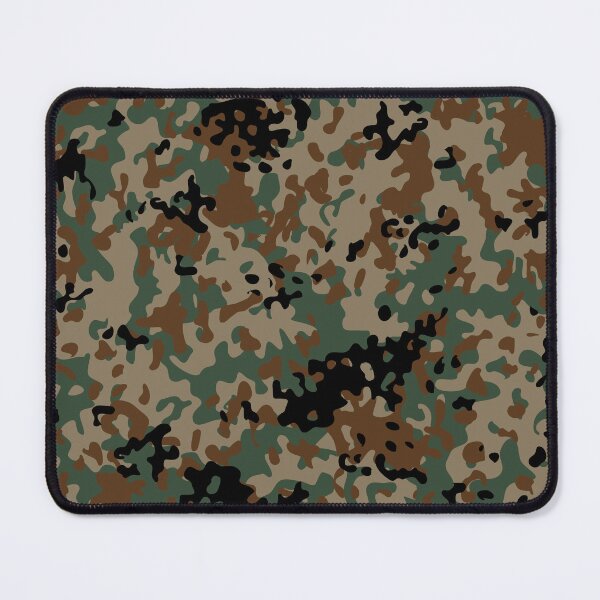 Item preview, Camouflage Black Tan Brown Green Flecktarn Camo designed and sold by Cyberty.