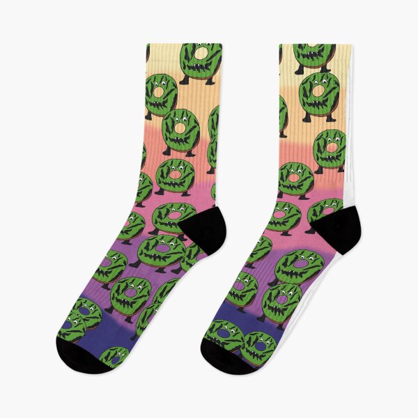 Item preview, Green Zombie Donuts Having A Party designed and sold by Storiesforyou.