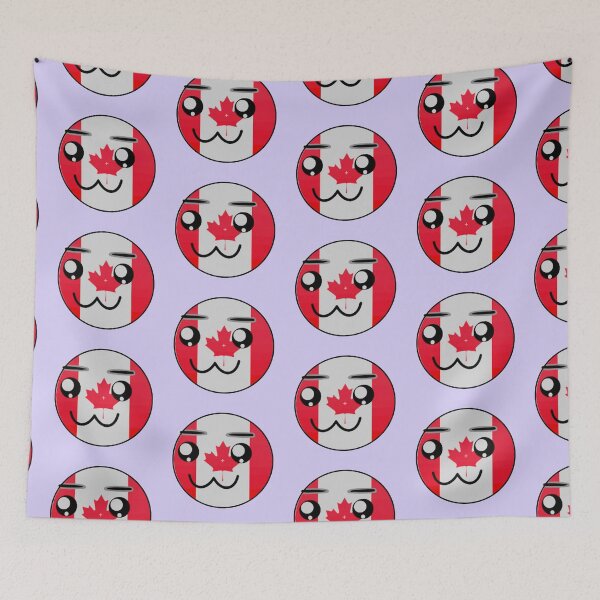 Item preview, emoji flag poster, canada designed and sold by CraktmanShop.