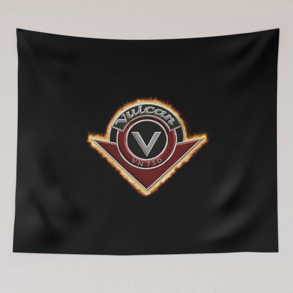 Item preview, Vulcan VN 750 Logo 2 Flames designed and sold by Vulcan-VN.