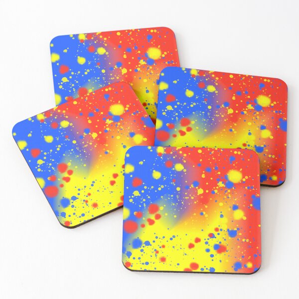 Item preview, Primary Colors Spotty Paint designed and sold by Sandra Dee Adamack.
