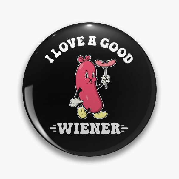 Item preview, I Love A Good Weiner Retro Hotdog Funny Cookout Saying  designed and sold by swiftyspade.