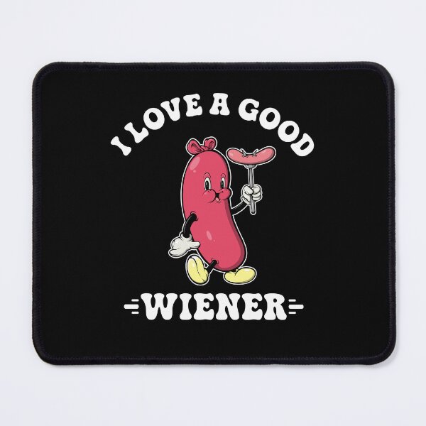 Item preview, I Love A Good Weiner Retro Hotdog Funny Cookout Saying designed and sold by swiftyspade.