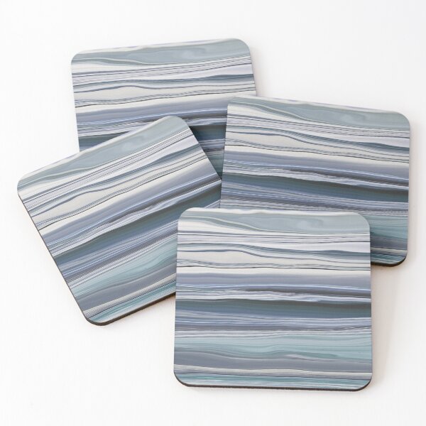 Item preview, Abstract Ocean Horizontal Lines Coastal Style Décor Beachy Vibes Art 12 of 20  designed and sold by Beachy.
