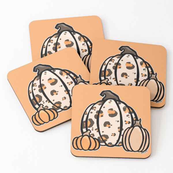 Item preview, Orange Leopard Print Pumpkin designed and sold by JanGrackle.