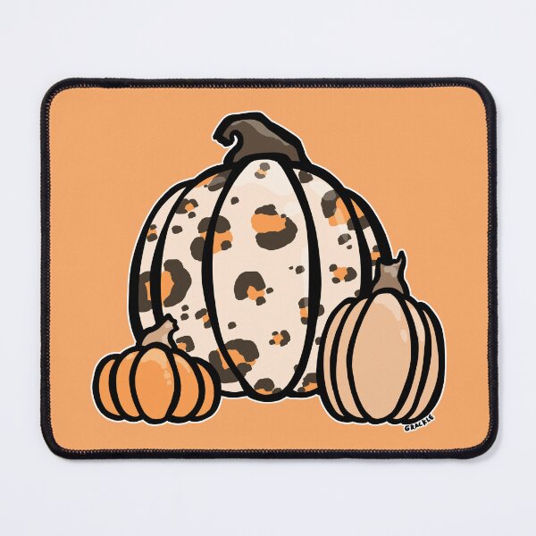 Item preview, Orange Leopard Print Pumpkin designed and sold by JanGrackle.