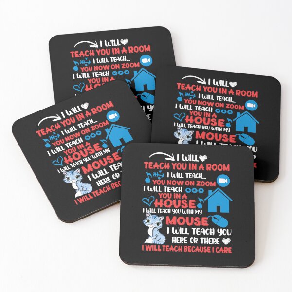 Item preview, I Will Teach You In A Room I Will Teach You With My Mouse Teacher Life Cats Lovers designed and sold by gaciamingeo12.