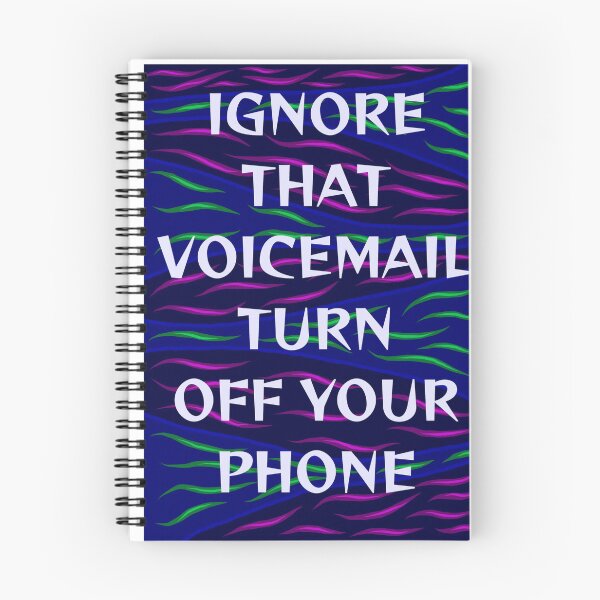 Item preview, Radical Feminist Humanist Quote - Ignore That Voicemail Turn Off Your Phone designed and sold by LethalPixieDust.