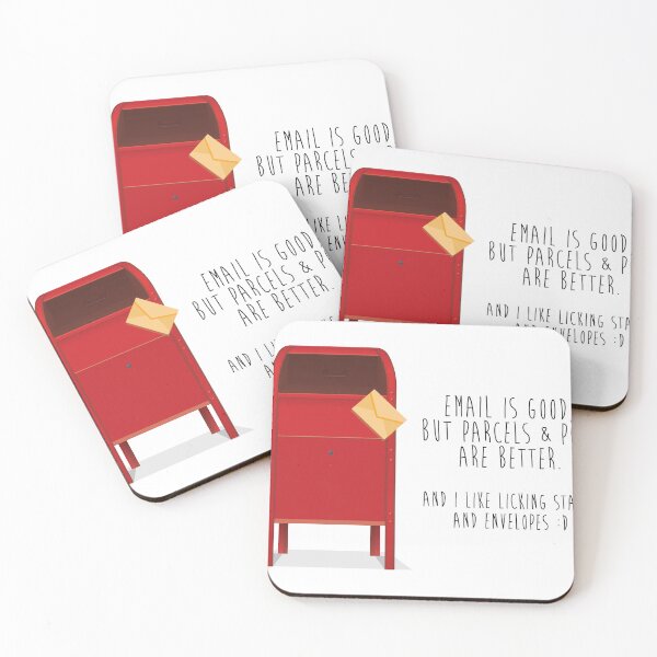 Item preview, Email is Good But Parcels and Post are Better designed and sold by chillaxcats.