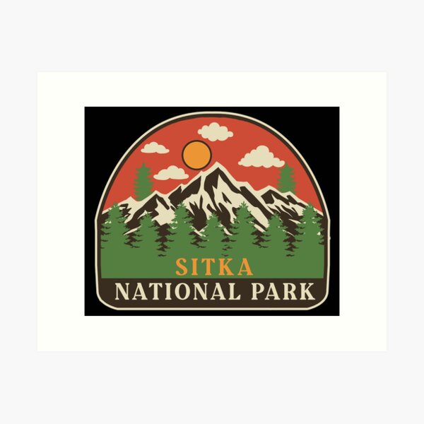 Item preview, Sitka National Park- Vintage designed and sold by Nature-mark.