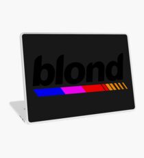 Underlined blond black Laptop Skin