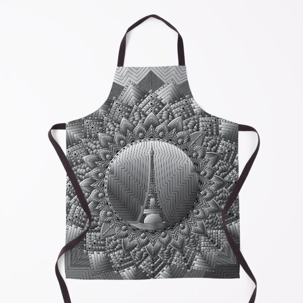Item preview, Eiffel Tower Metal Mandala designed and sold by Suzanne Uchytil.