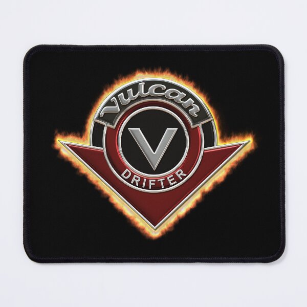 Item preview, Vulcan Drifter Logo 2 Flames designed and sold by Vulcan-VN.