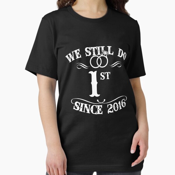 Womens 1st Wedding Anniversary Gift Best Wife Since 2019 T-Shirt Womens 1st Wedding Anniversary Gift Best Wife Since 2019 T-Shirt