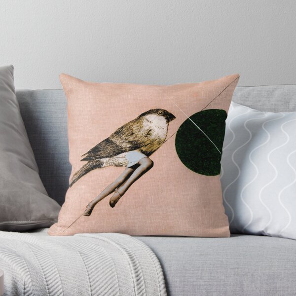 no.4 Throw Pillow