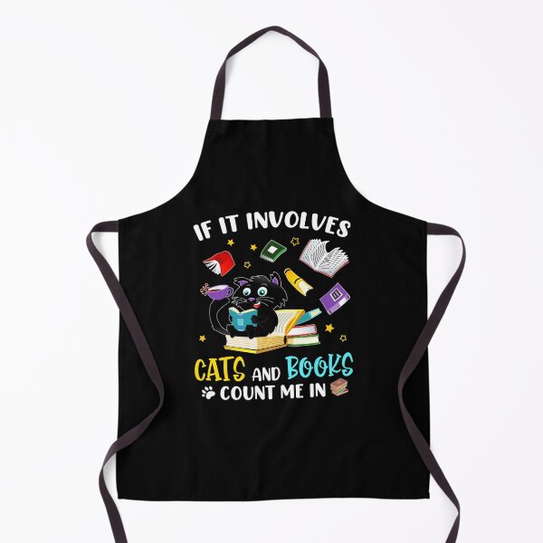 Item preview, If It Involves Books and Cats Count Me In Book Lovers Cat Lovers Back To School designed and sold by meachsmileyr11.
