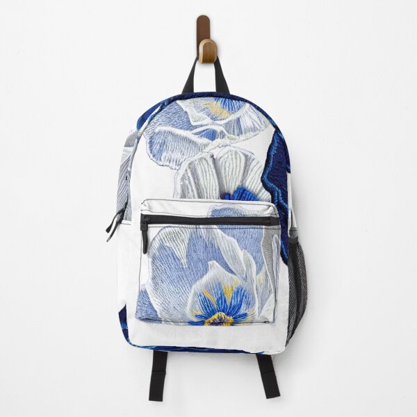 Item preview, Floral Blue Poppy Artwork designed and sold by Rocky Mountain Artistry.