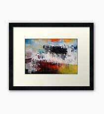 Large Abstract Art Framed Print
