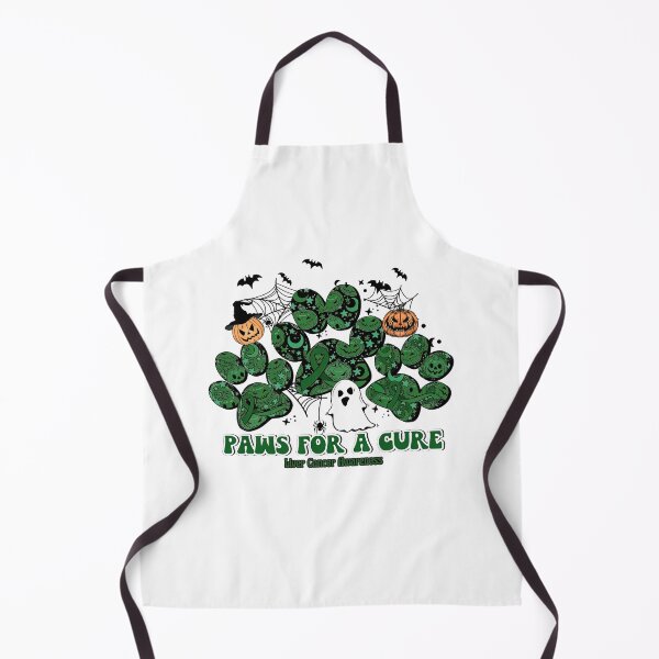 Item preview, Liver Cancer Awareness - paws for a cure halloween designed and sold by heckforddewey.
