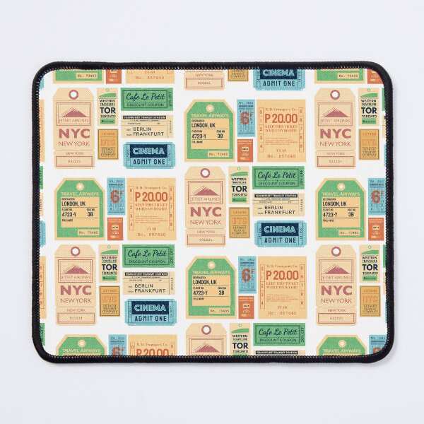 Item preview, Vintage Retro Ticket Collection designed and sold by mkzmerch.