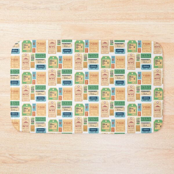 Item preview, Vintage Retro Ticket Collection designed and sold by mkzmerch.