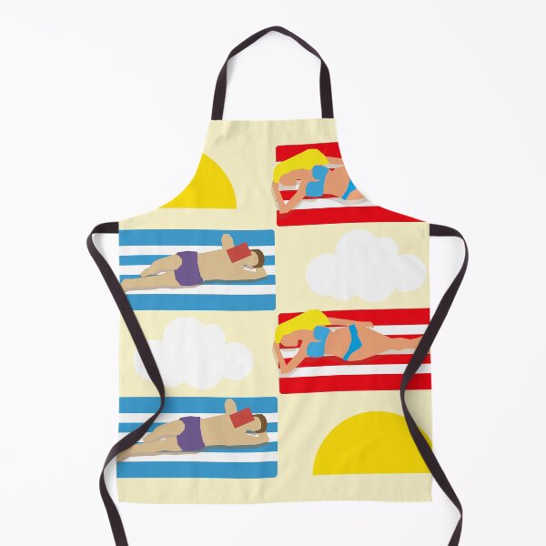 Item preview, people sunbathing and relaxing on the beach designed and sold by irina egorova.
