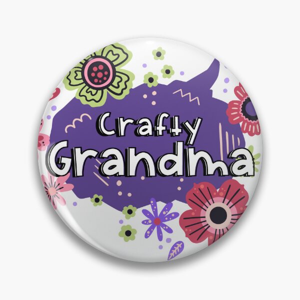 Item preview, Crafty Grandma Crafter Floral Whimsical designed and sold by creative321.