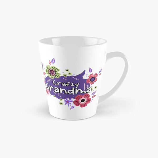 Item preview, Crafty Abuela Crafter Floral Caprichoso designed and sold by creative321.