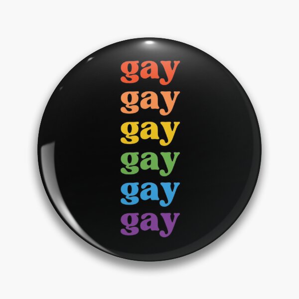 Item preview, Gay Rainbow Pride Text designed and sold by semioddfinds.