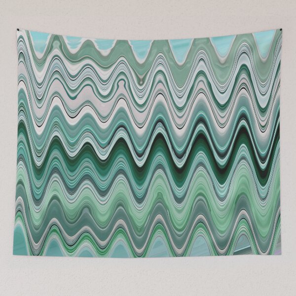 Item preview, Abstract Ocean Horizontal Lines Coastal Style Décor Beachy Vibes Art 15 of 20  designed and sold by Beachy.