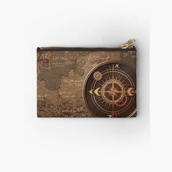 Item preview, The Northern Coast - Fantasy Compass and Map - designed and sold by InvertSilhouett.