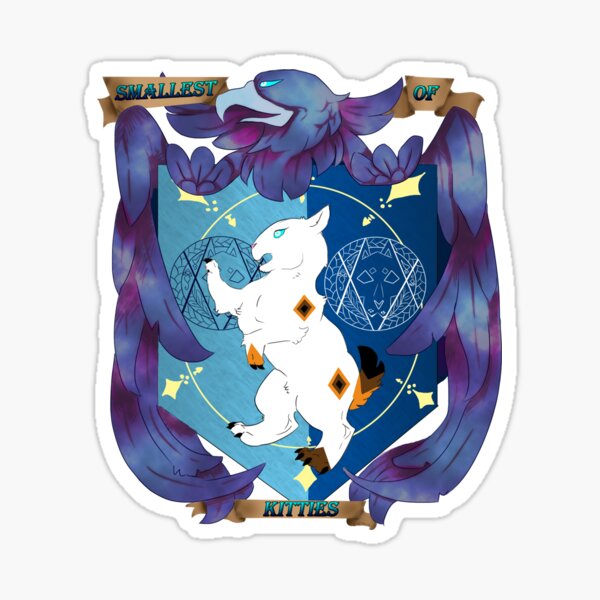 Smallest Of Kitties Sticker