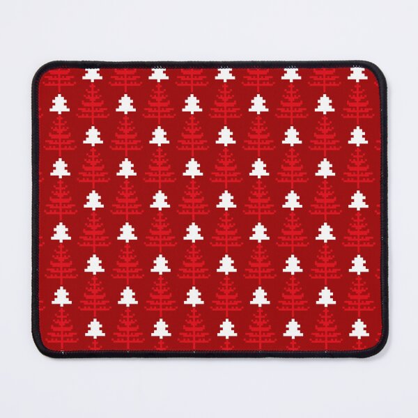 Item preview, Red Christmas Tree Patterns designed and sold by sweary12.