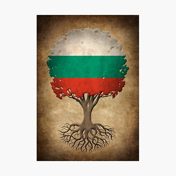 Item preview, Tree of Life with Bulgarian Flag designed and sold by JeffBartels.