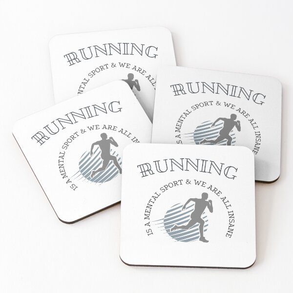 Item preview, Running Is A Mental Sport And We Are All Insane designed and sold by Inspirely.