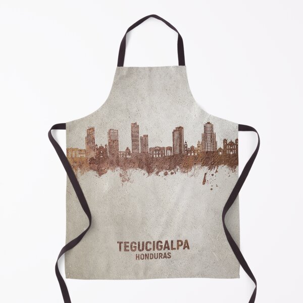 Artikelvorschau, Tegucigalpa Honduras Skyline entworfen und verkauft von ArtPrints.