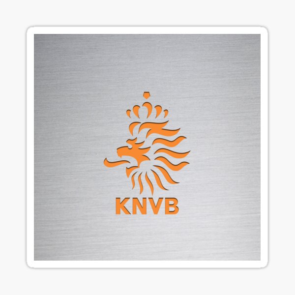 NETHERLANDS KNVB LOGO FIFA WORLD CUP X - LARGE STICKER .. 8.25 X 11.75 INCH