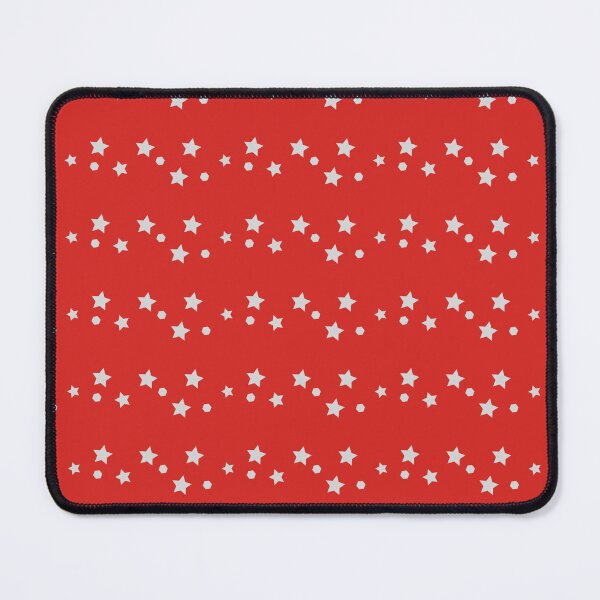 Item preview, Red Christmas star Patterns designed and sold by sweary12.