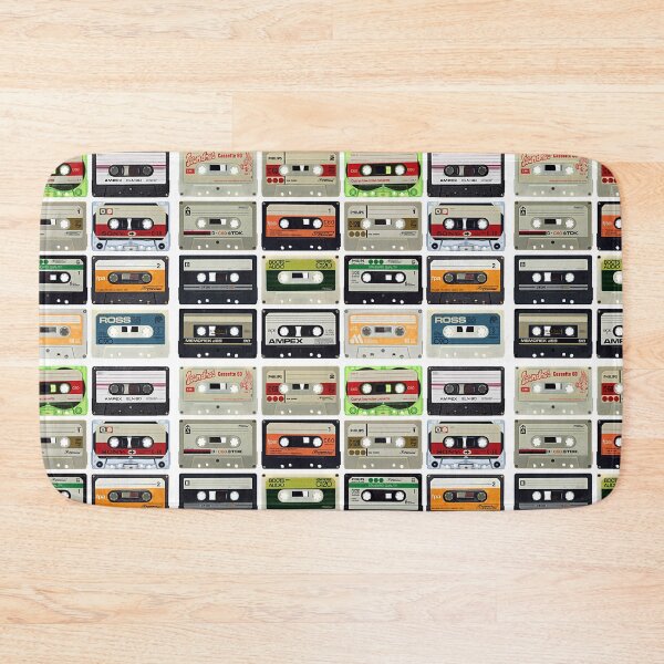 Item preview, Vintage Audio Cassette Tape Design designed and sold by semioddfinds.