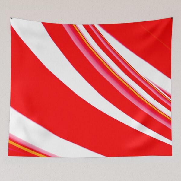 Item preview, Red Botanical Stripes designed and sold by fatenanwar.
