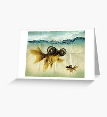 Lens Eyed Fish Greeting Card