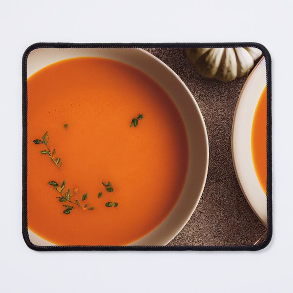 Item preview, Pumpkin soup, traditional fall meal recipe idea, food photography, illustration designed and sold by SvetlanaSF.