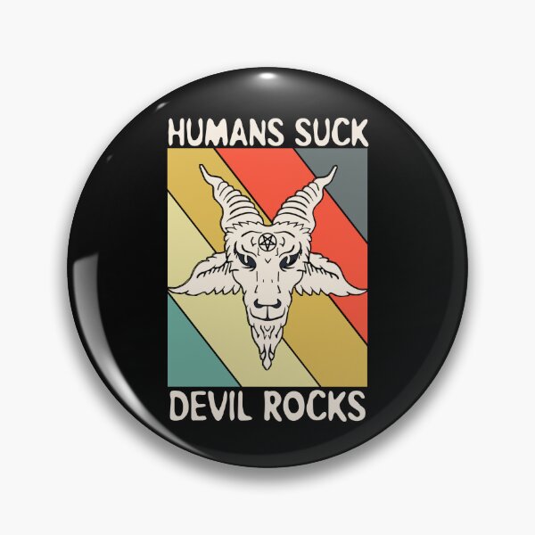 Item preview, Humans suck Devil rocks designed and sold by SidTastic .