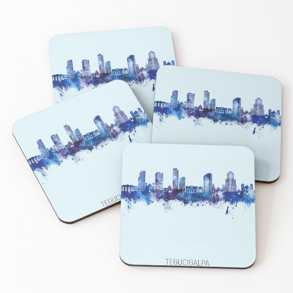 Item preview, Tegucigalpa Honduras Skyline designed and sold by ArtPrints.