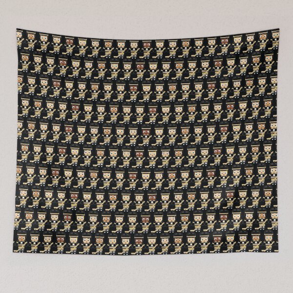 Item preview, Ice Hockey Black and Yellow - Super cute sports stars designed and sold by boxedspaper.