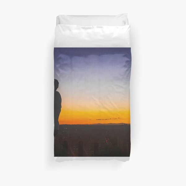 Sunset on a Hill 2 Duvet Cover