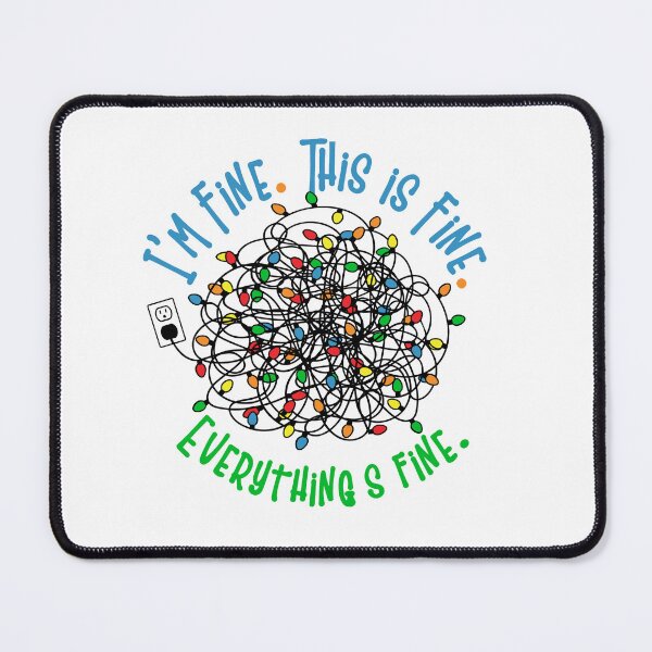 Item preview, I'm fine this is fine everything is fine designed and sold by IM Hunter.