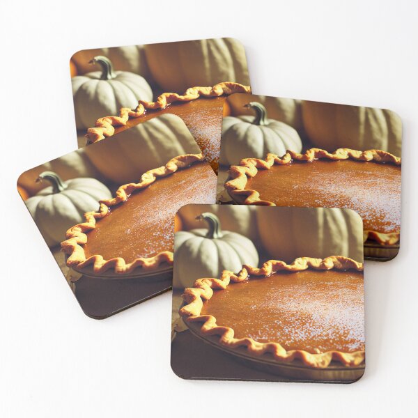 Item preview, Homemade Thanksgiving pumpkin pie fall recipe, food photography and illustration designed and sold by SvetlanaSF.