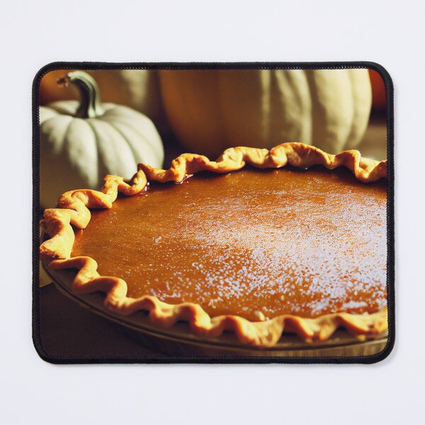 Item preview, Homemade Thanksgiving pumpkin pie fall recipe, food photography and illustration designed and sold by SvetlanaSF.